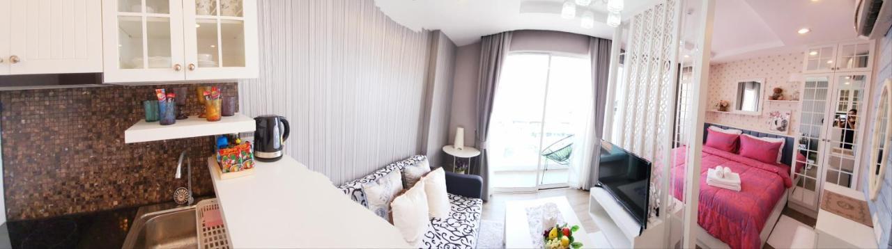 Sweet Seaview Flr6 With Toproop Pool Flr7 At The Blux Bangsaen Exterior foto